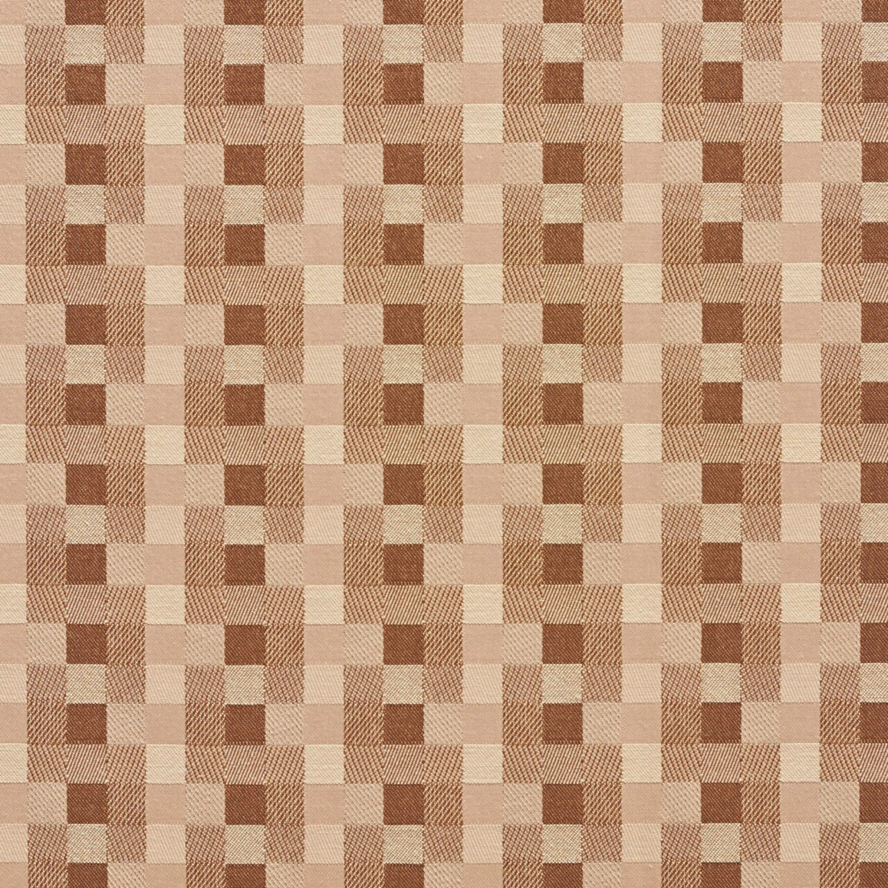 Upholstery Fabric - Beige/Tan/Taupe Check/Houndstooth, Small Scale Upholstery Fabric 54 Inches"